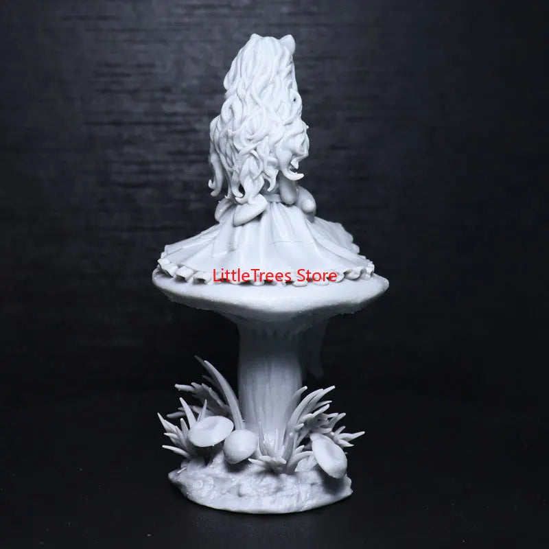 75mm Magical Girl Alice, Resin Model Figure Kit, Anime Theme, Unassembled and Unpainted