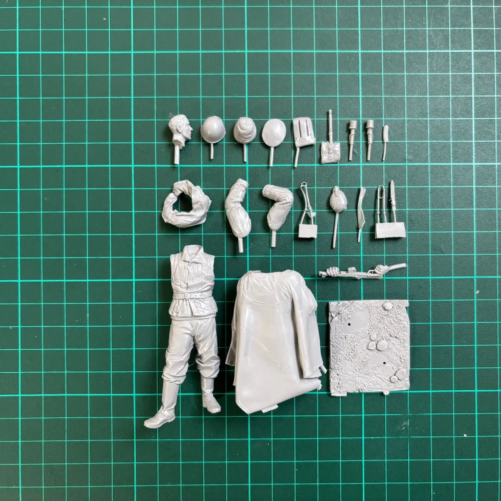 Cold War Soviet Marine, Resin Model Figure Kit, Unassembled and Unpainted