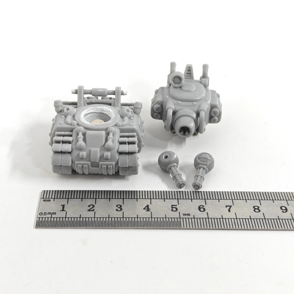 1/100 Combat Mecha, 5 Figures, Resin Model Mecha Kit, Sci-Fi Theme, Unassembled and Unpainted