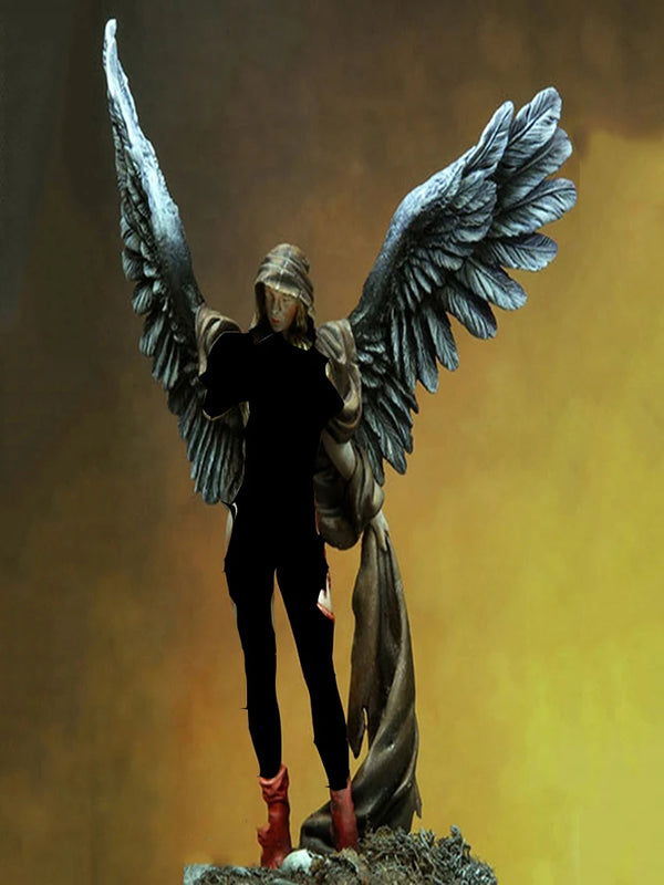 1/22 Winged Angel, Resin Model Figure Kit, Fantasy Theme, Unassembled and Unpainted