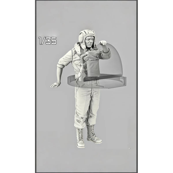 1/35 Modern Soviet Stormtroopers with Fortified Bunker, 7 Figures, Resin Model Figure Kit, Unassembled and Unpainted