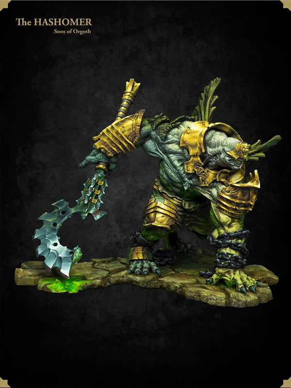 Fantasy Armored Warrior — 75mm Resin Figure