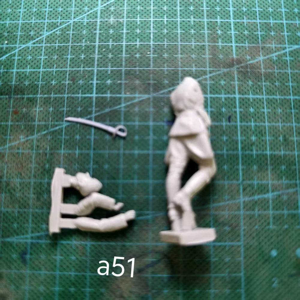 1/35 Modern Military Checkpoint, 7 Figures, Resin Model Figure Kit, Unassembled and Unpainted