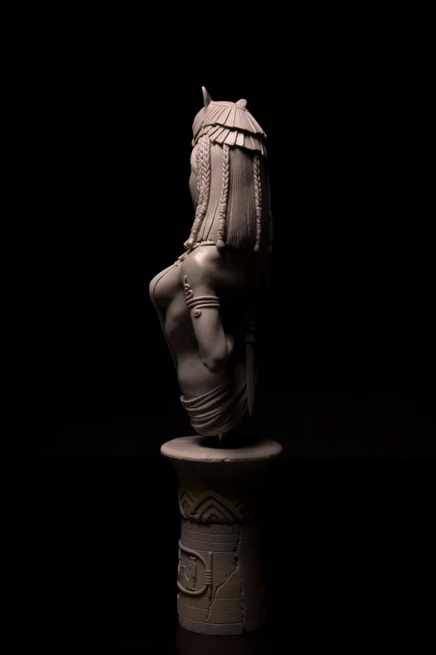 1/10 Egyptian Goddess, Resin Model Bust Kit, Mythology Theme, Unassembled and Unpainted
