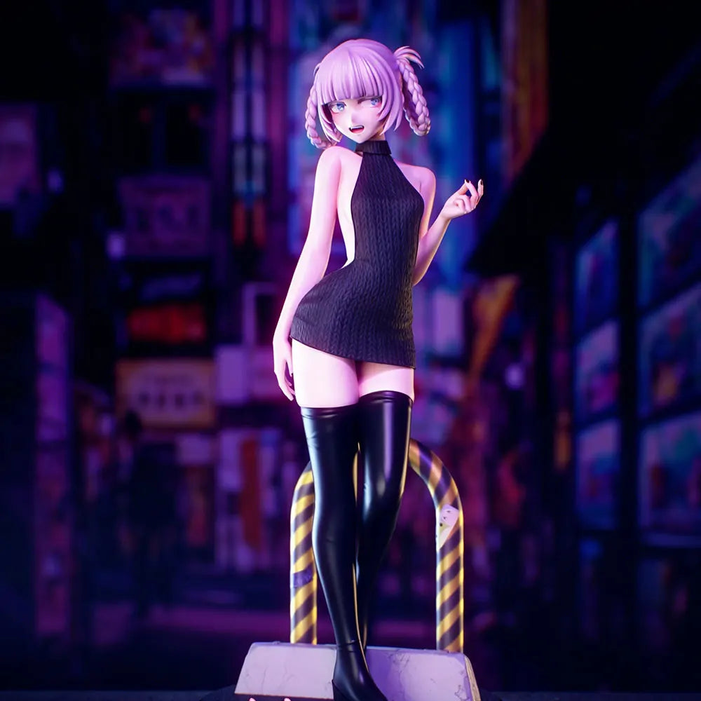 1/24 Pinup Anime Girl, Resin Model Figure Kit, Unassembled and Unpainted