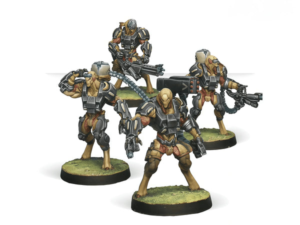 40mm Chess Warriors, 3 Figures, Resin Model Figure Kit, Fantasy Theme, Unassembled and Unpainted