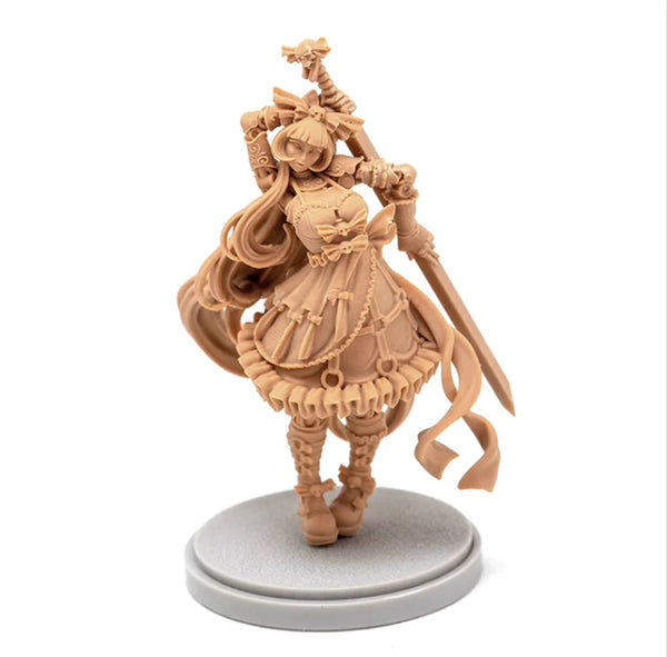 Female Warrior Goddess, Resin Model Figure Kit, Fantasy Theme, Unassembled and Unpainted