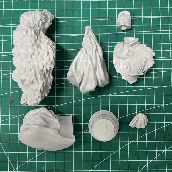 1/10 Napoleonic French King, Resin Model Bust Kit, Unassembled and Unpainted