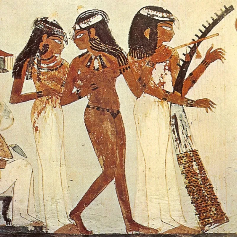 1/24 Ancient Egyptian Musician, Resin Model Figure Kit, Unassembled and Unpainted