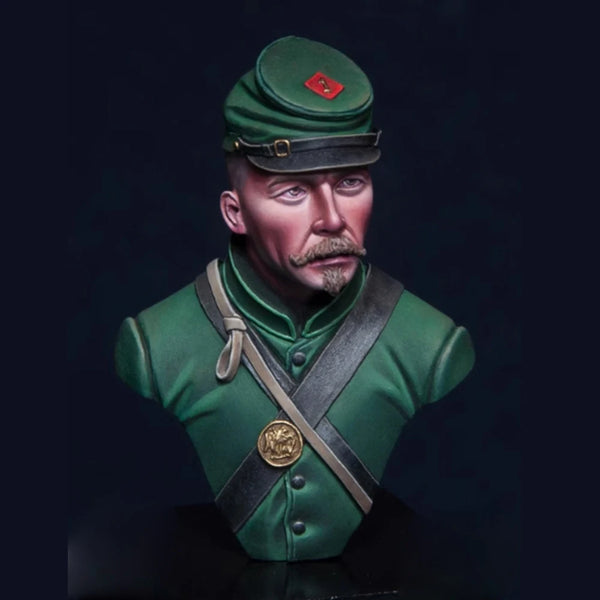 1/16 WWI German Sharpshooter, Resin Model Bust Kit, Unassembled and Unpainted