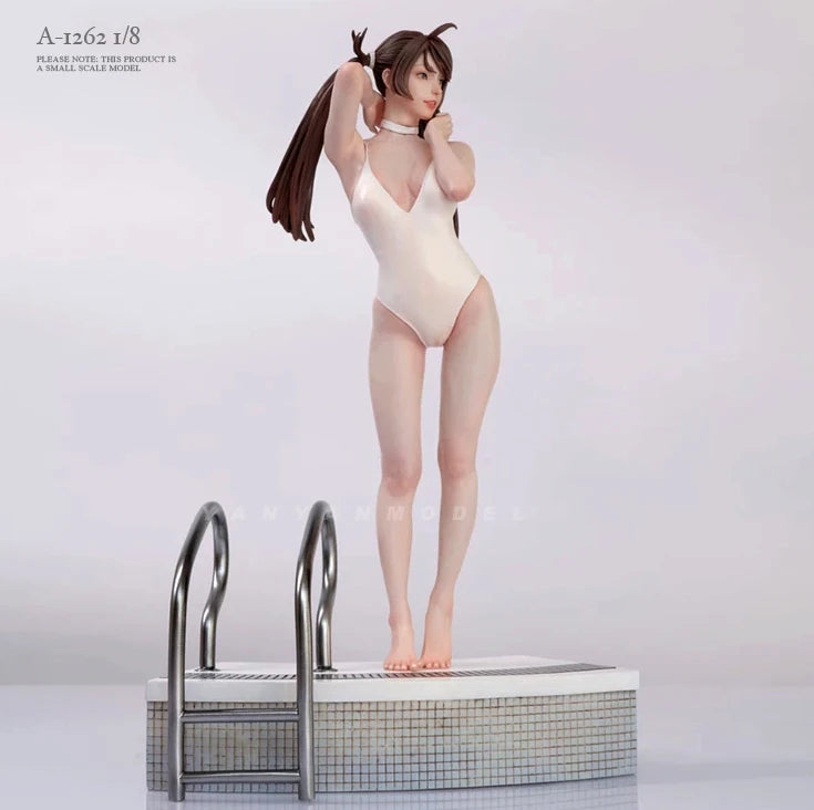 1/8 Female Beauty, Resin Model Figure Kit, Unassembled and Unpainted