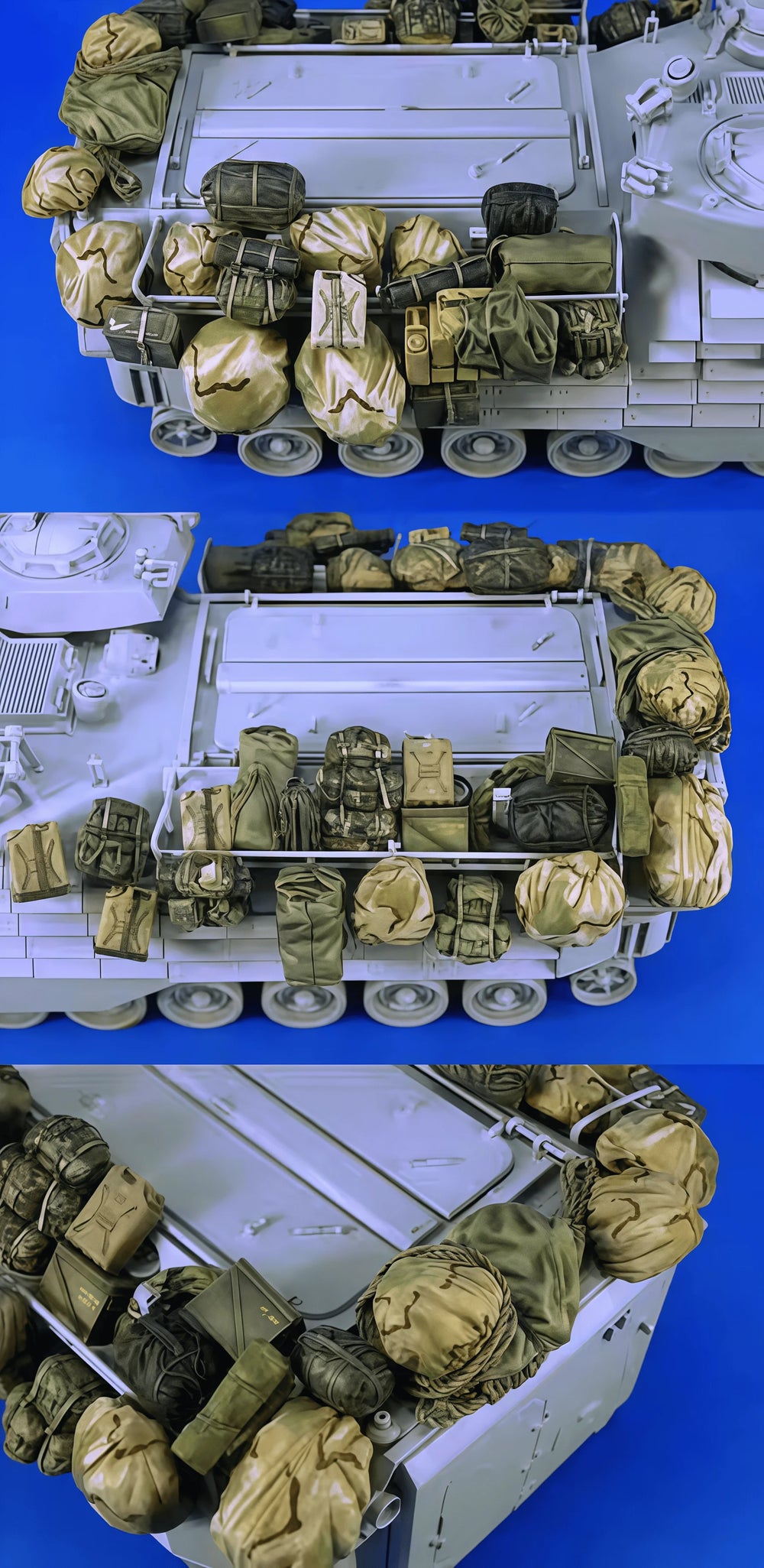 1/35 Cold War AAVP-7A1 Armored Personnel Carrier, Resin Model Vehicle Kit, Unassembled and Unpainted