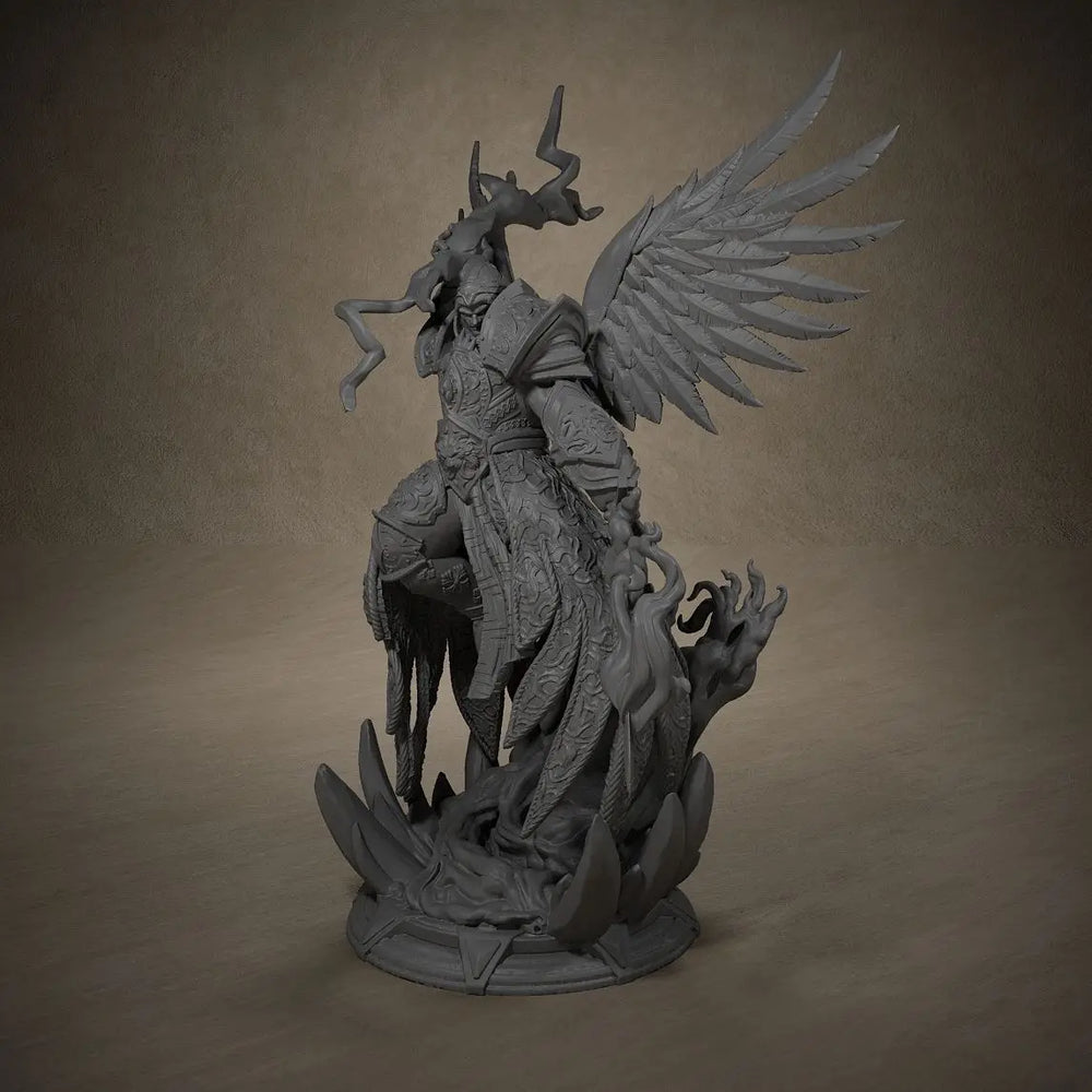 85mm Justice Angel Edridion, Resin Model Figure Kit, Fantasy Theme, Unassembled and Unpainted