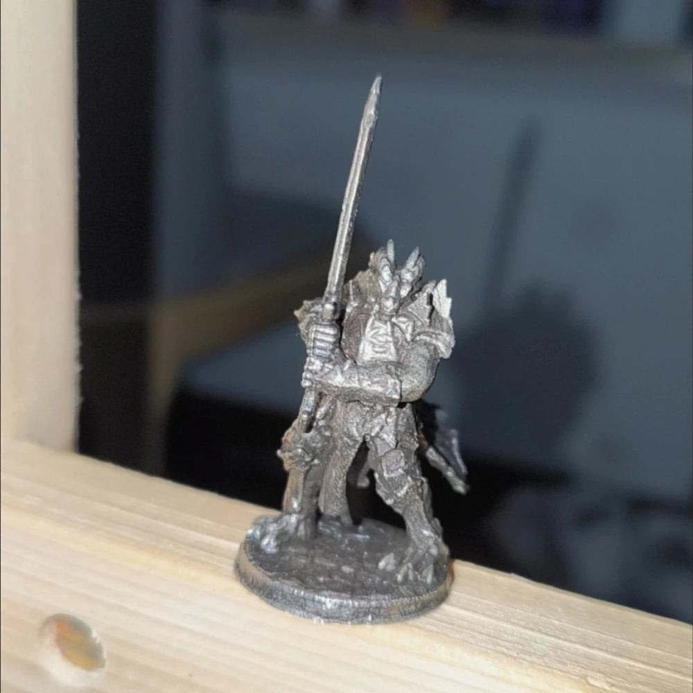 Warrior Miniatures, 8 Figures, Resin Model Figure Kit, Fantasy Theme, Unassembled and Unpainted