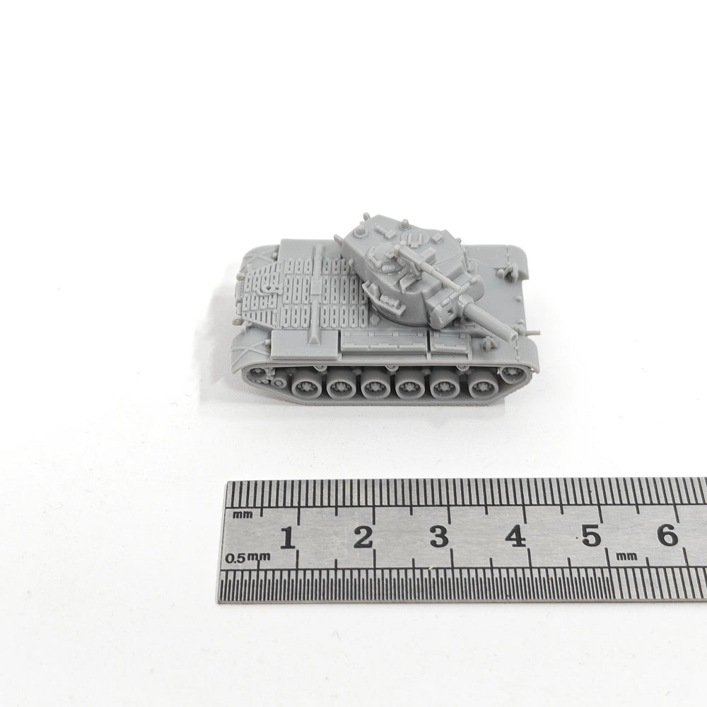 1/144 Cold War M45 T26E2 Medium Tank, Resin Model Vehicle Kit, Unassembled and Unpainted