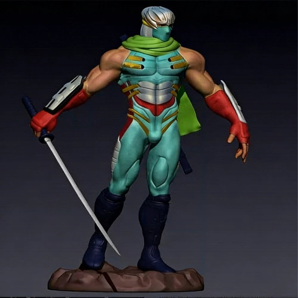 1/24 Ninja Samurai Warrior, Resin Model Figure Kit, Fantasy Theme, Unassembled and Unpainted