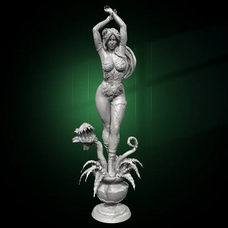 90mm Vine Warrior, Resin Model Figure Kit, Fantasy Theme, Unassembled and Unpainted
