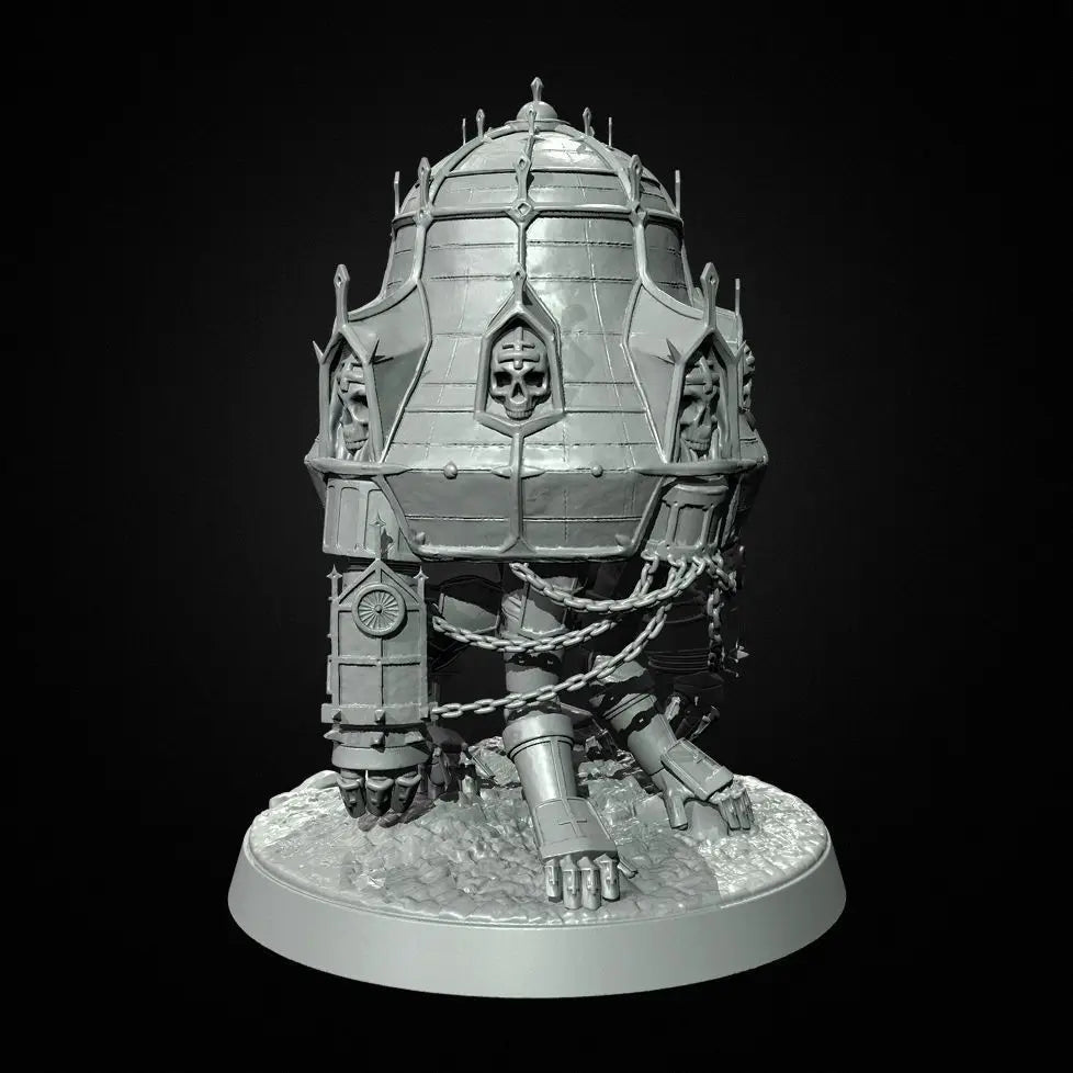 60mm Gothic Armored Warrior, Resin Model Figure Kit, Fantasy Theme, Unassembled and Unpainted