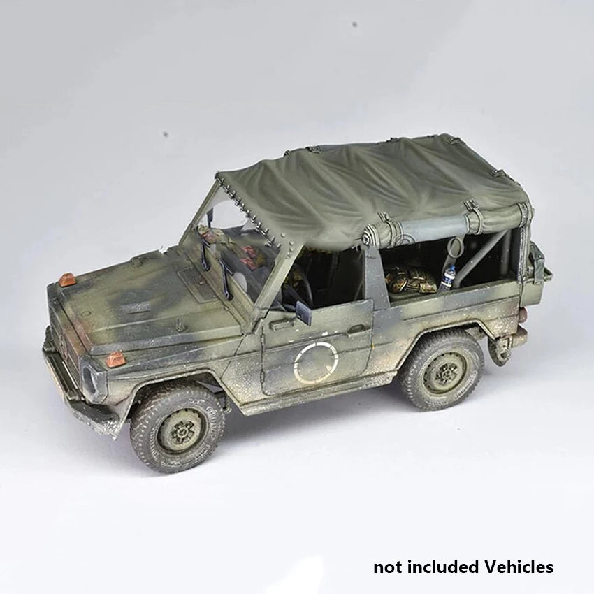 1/35 Modern Military Humvee, Resin Model Vehicle Kit, Unassembled and Unpainted