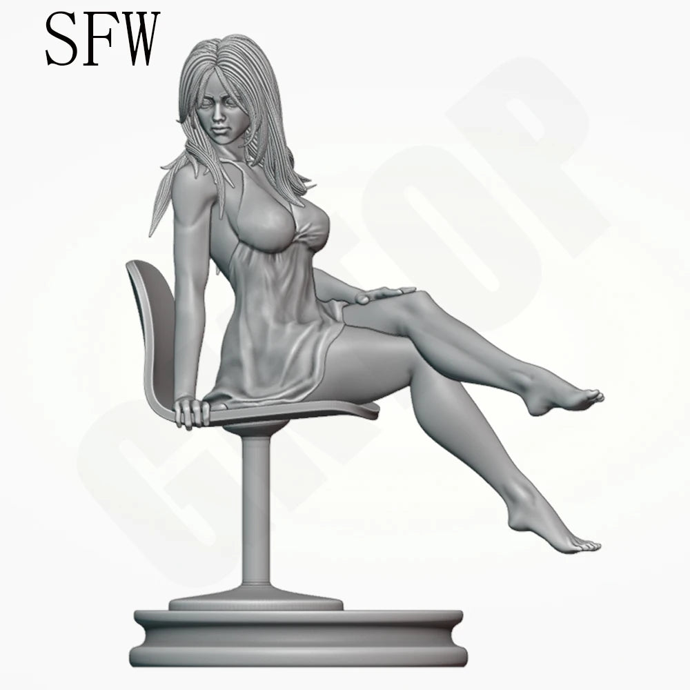 1/24 Yoshino Pretty Girl, Resin Model Figure Kit, Unassembled and Unpainted