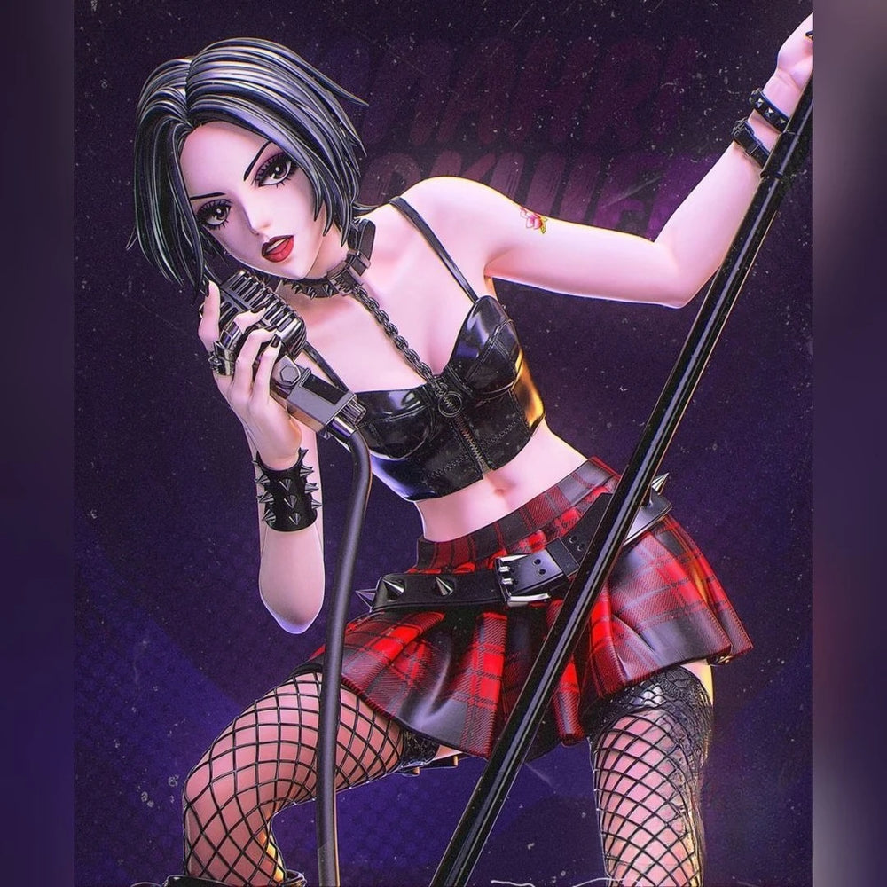 170mm Rock Girl, Resin Model Figure Kit, Unassembled and Unpainted