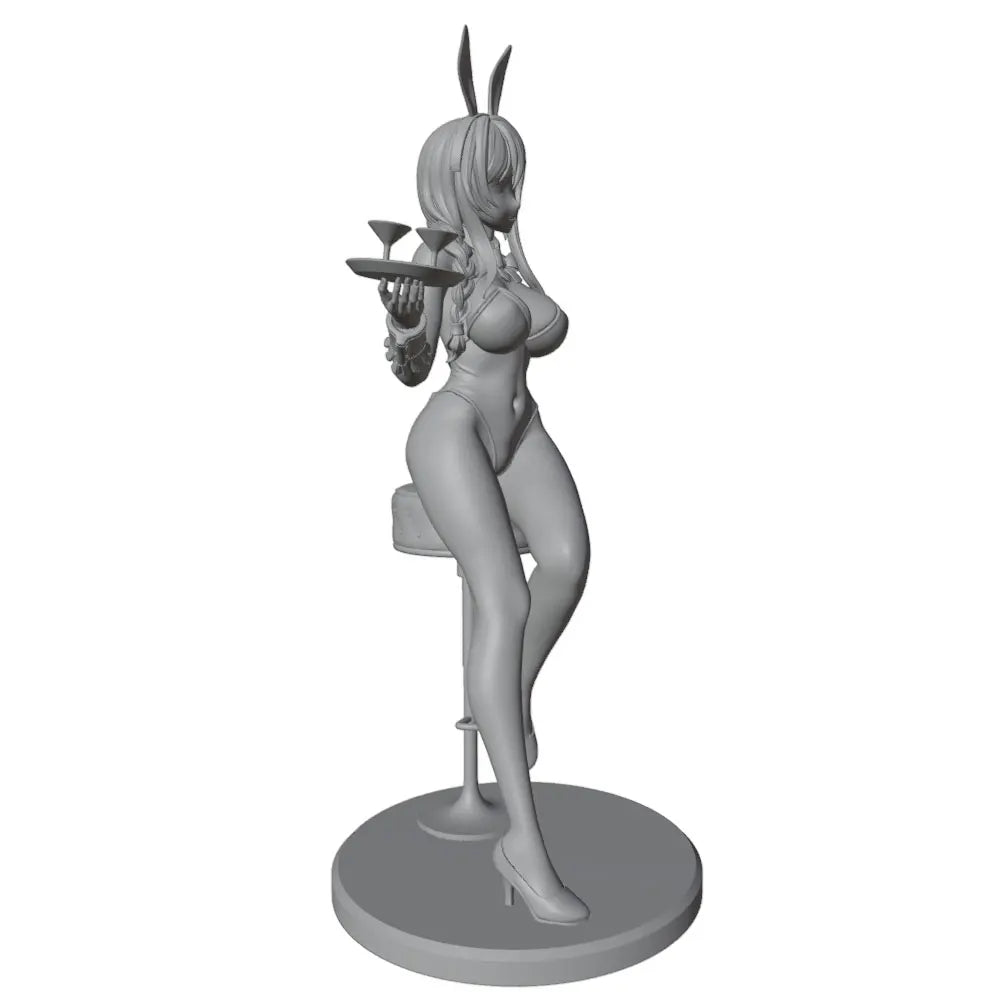 1/24 Bunny Girl Anime, Resin Model Figure Kit, Unassembled and Unpainted