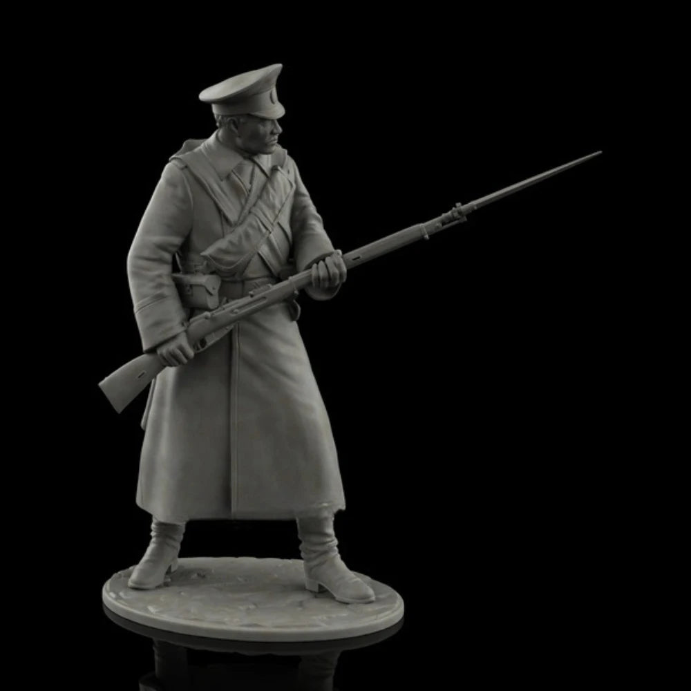 75mm Cold War Russian Infantry, Resin Model Figure Kit, Unassembled and Unpainted
