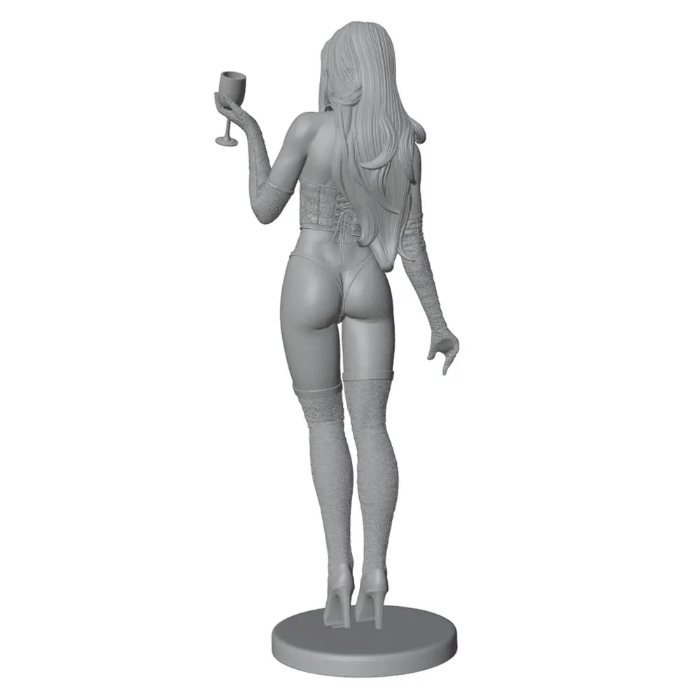 75mm Futuristic Tactical Operator, Resin Model Figure Kit, Anime Theme, Unassembled and Unpainted