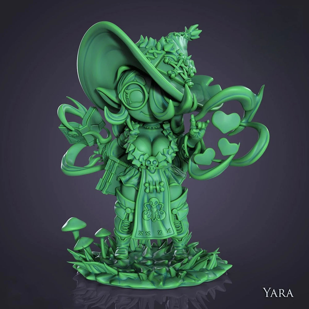 1/24 Goblin Girls Group, 8 Figures, Resin Model Figure Kit, Fantasy Theme, Unassembled and Unpainted