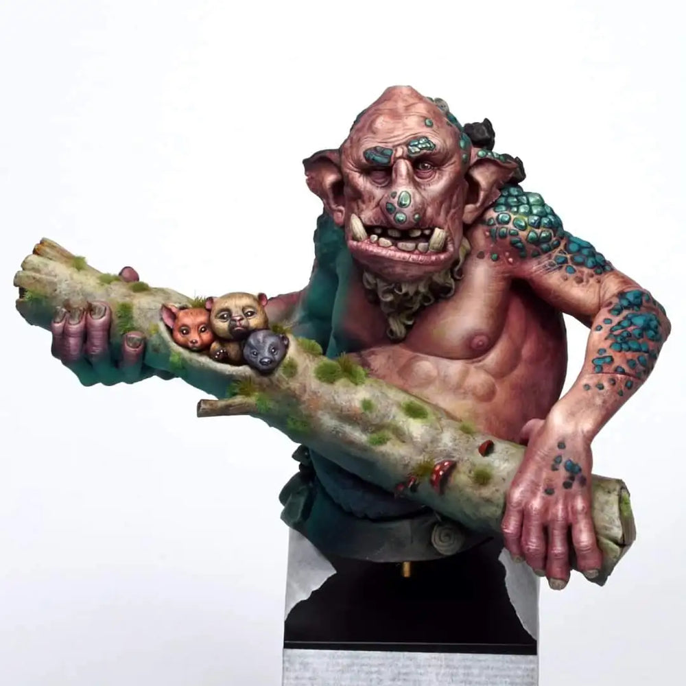 1/12 Goblin Demon, 4 Figures, Resin Model Bust Kit, Fantasy Theme, Unassembled and Unpainted