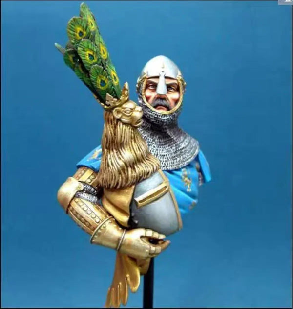 1/10 Knight, Resin Model Figure Kit, Fantasy Theme, Unassembled and Unpainted