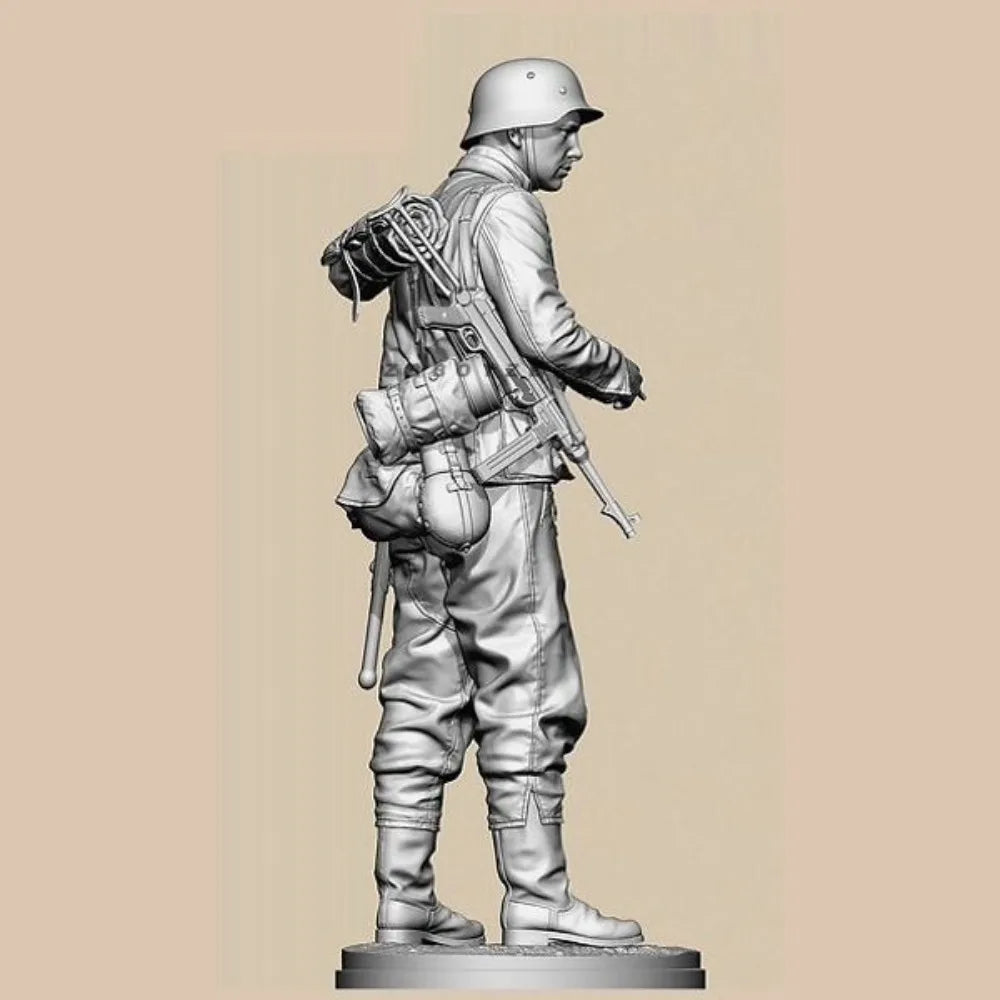 50mm Vietnam War U.S. Soldiers, 3 Figures, Resin Model Figure Kit, Unassembled and Unpainted