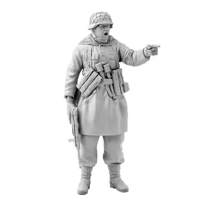 1/16 WWI Russian Soldier, Resin Model Figure Kit, Unassembled and Unpainted