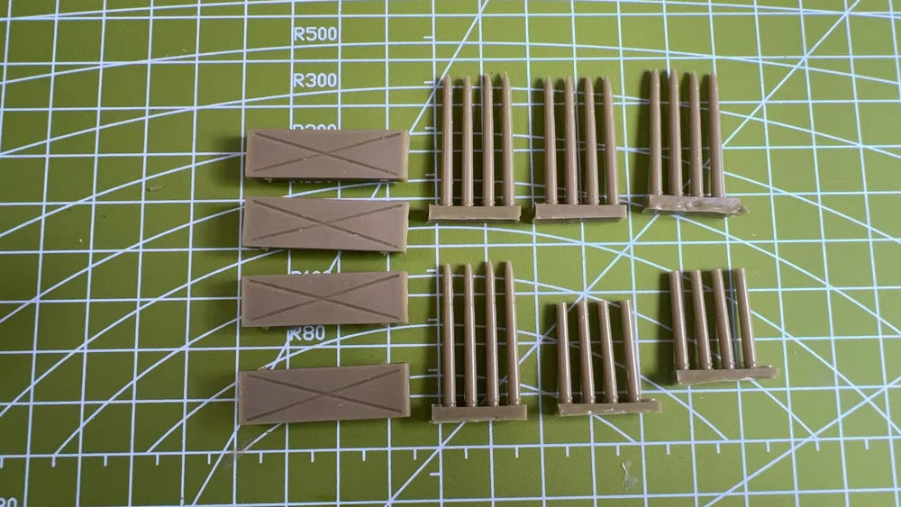 1/35 Modern Ammunition Supply Box Pile, Resin Model Accessory Kit, Unpainted
