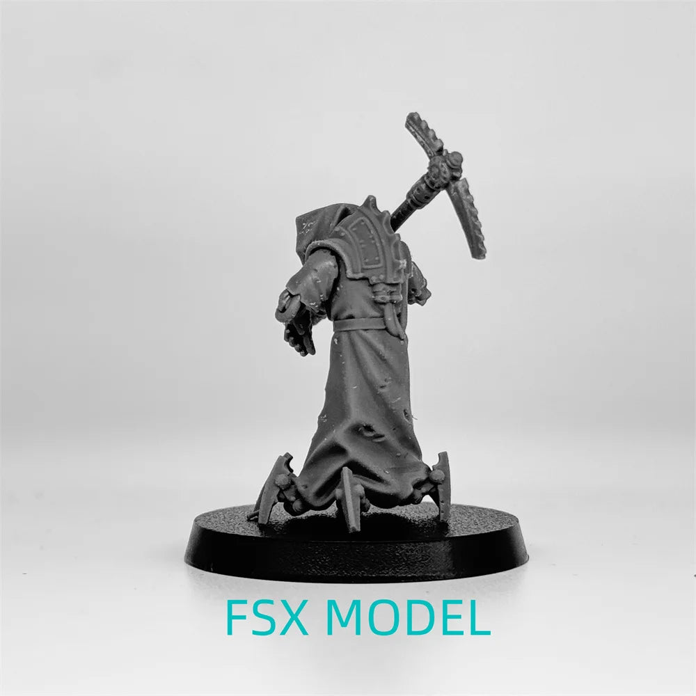 Scavenger Elders, 10 Figures, Resin Model Figure Kit, Fantasy Theme, Unassembled and Unpainted