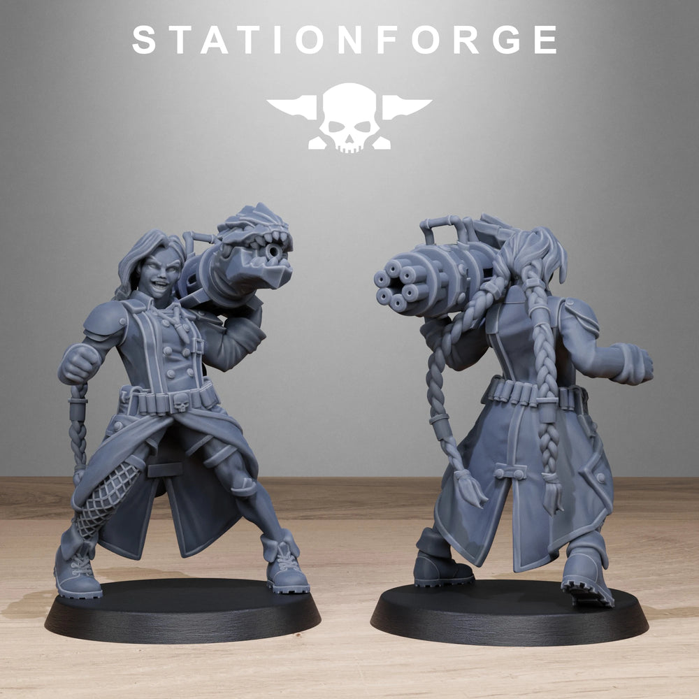 28mm Sisters of Battle, 13 Figures, Resin Model Figure Kit, Sci-Fi Theme, Unassembled and Unpainted