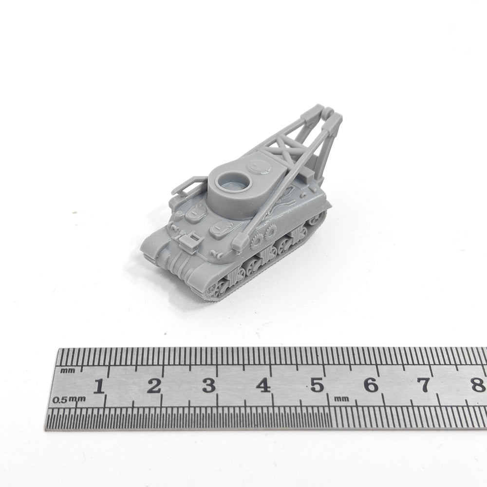 1/144 WWII M32 Tank Recovery Vehicle, Resin Model Vehicle Kit, Unassembled and Unpainted