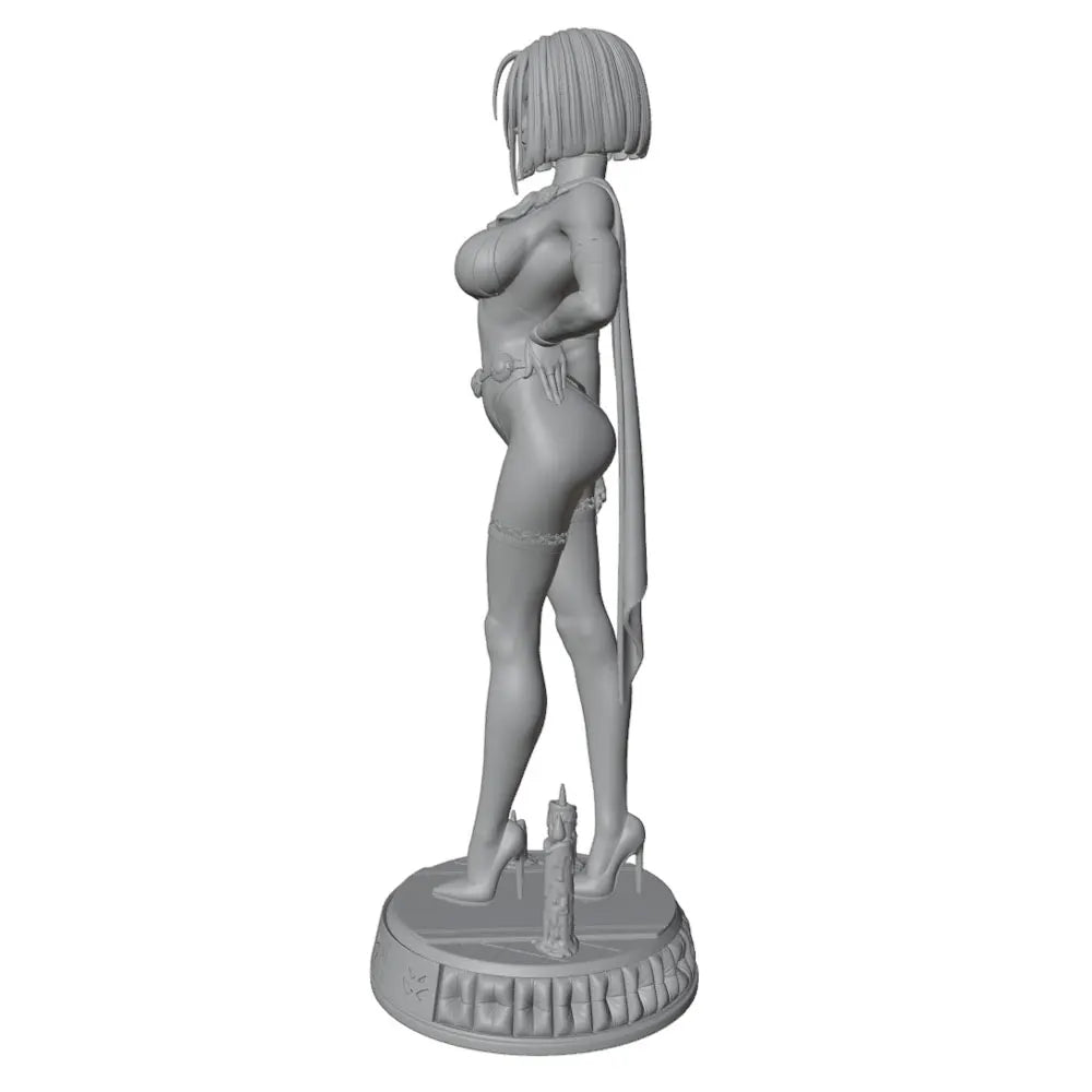 1/24 Blonde Female, Resin Model Figure Kit, Unassembled and Unpainted