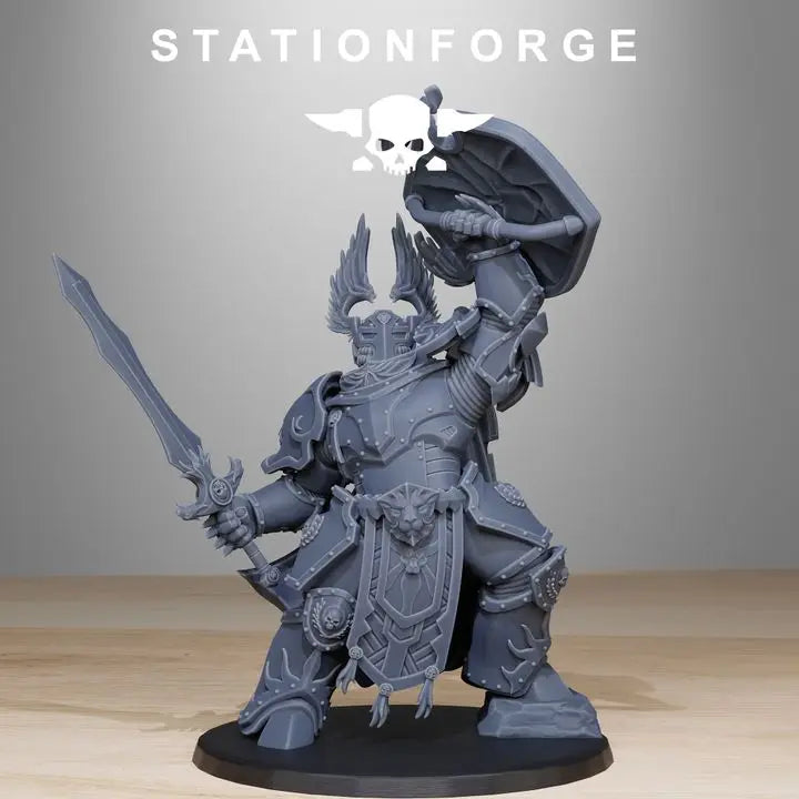 Medieval Armored Knights, 6 Figures, Resin Model Figure Kit, Unassembled and Unpainted
