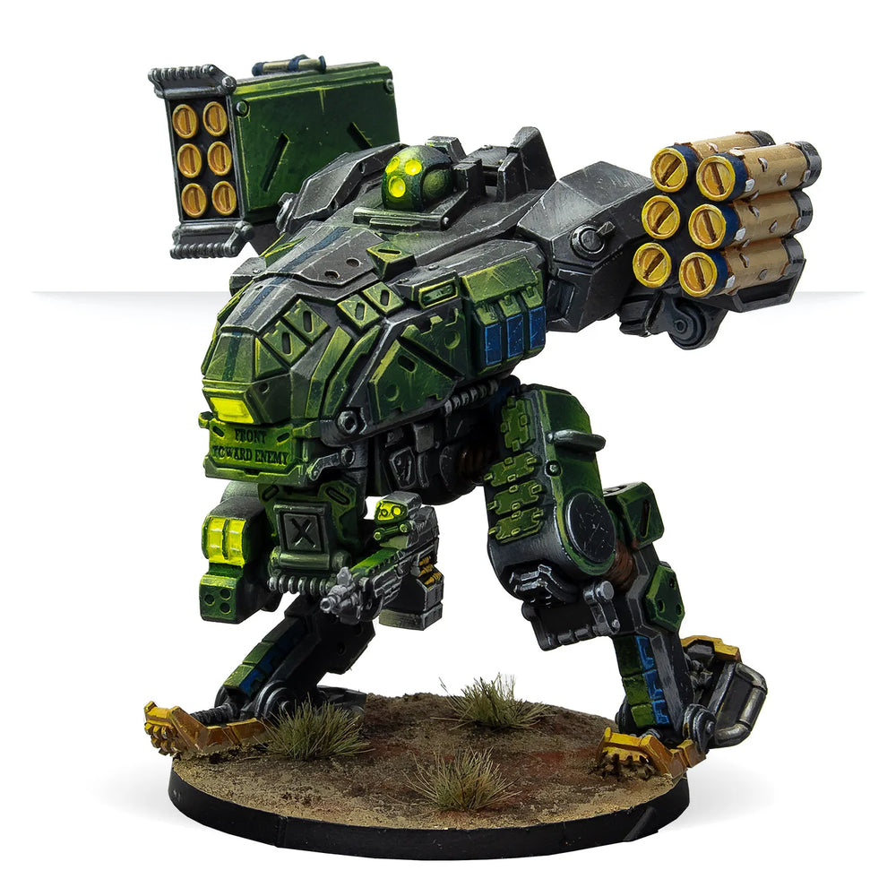 Heavy Armored Walker Mecha, Resin Model Mecha Kit, Sci-Fi Theme, Unassembled and Unpainted