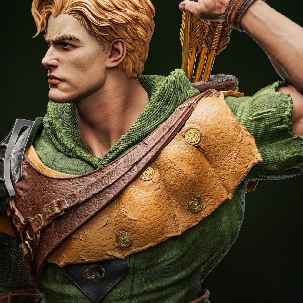 Medieval Fantasy Ranger, Resin Model Figure Kit, Unassembled and Unpainted