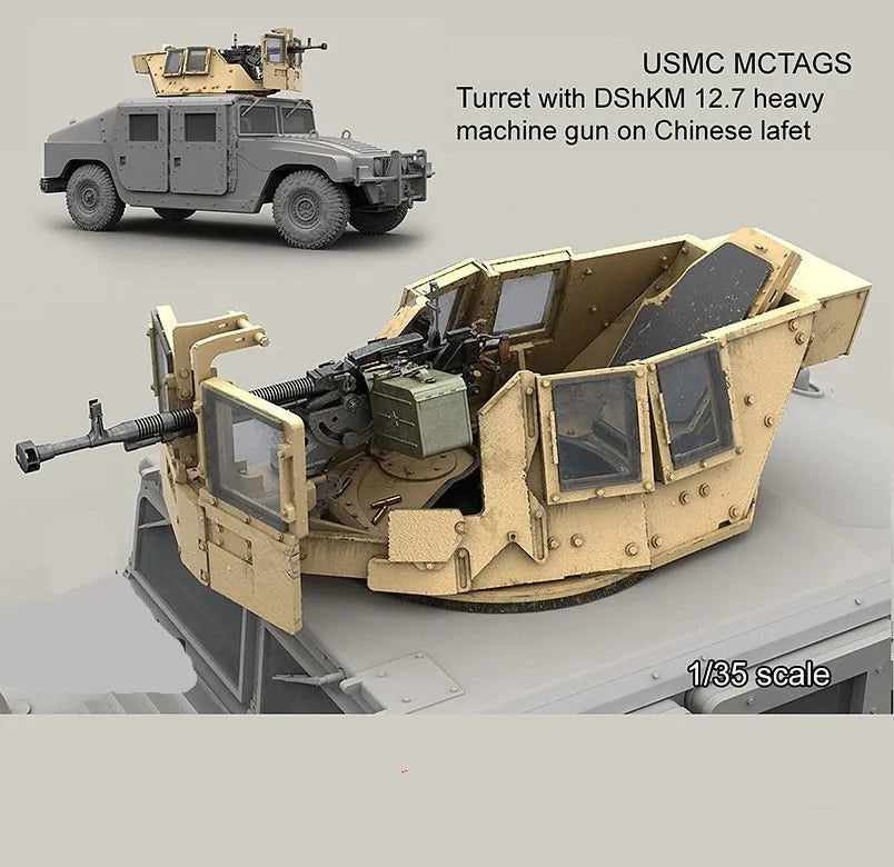 1/35 Modern USMC Tactical Vehicle, Resin Model Vehicle Kit, Unassembled and Unpainted