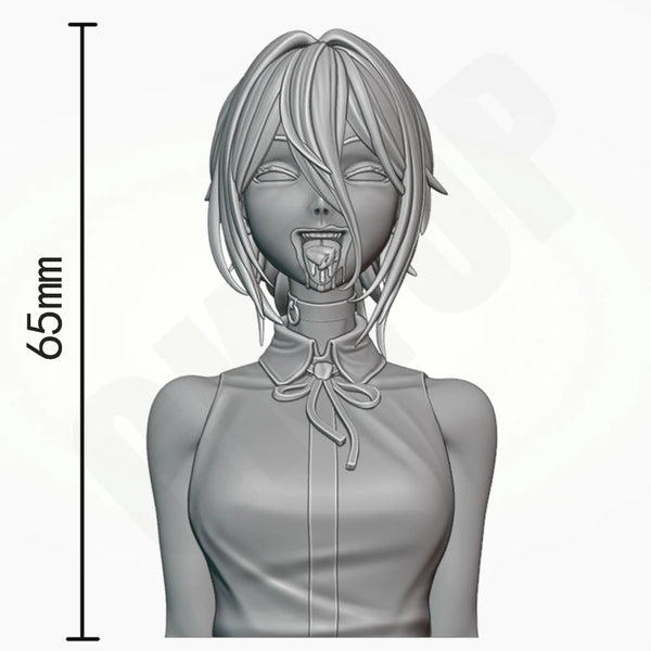 65mm Dark Fantasy Vampire, Resin Model Bust Kit, Fantasy Theme, Unassembled and Unpainted