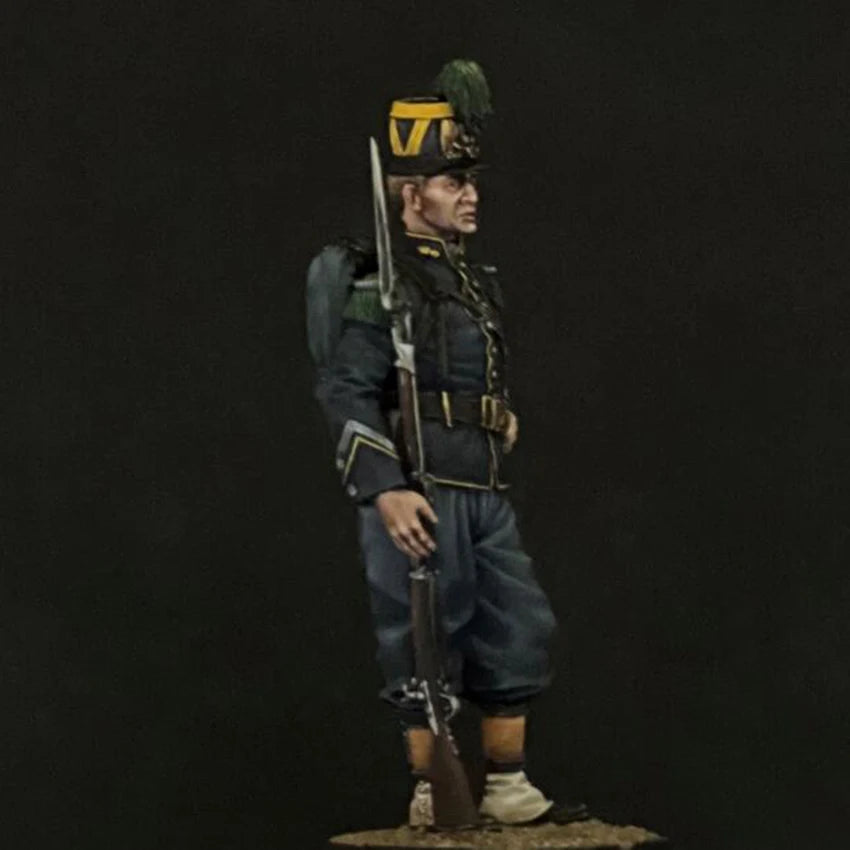 1/32 Napoleonic French NCO, Resin Model Figure Kit, Unassembled and Unpainted