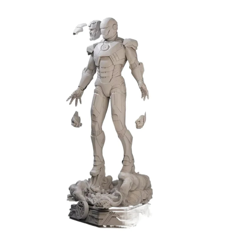 1/24 Modern Armored Futuristic Soldier, Resin Model Figure Kit, Unassembled and Unpainted