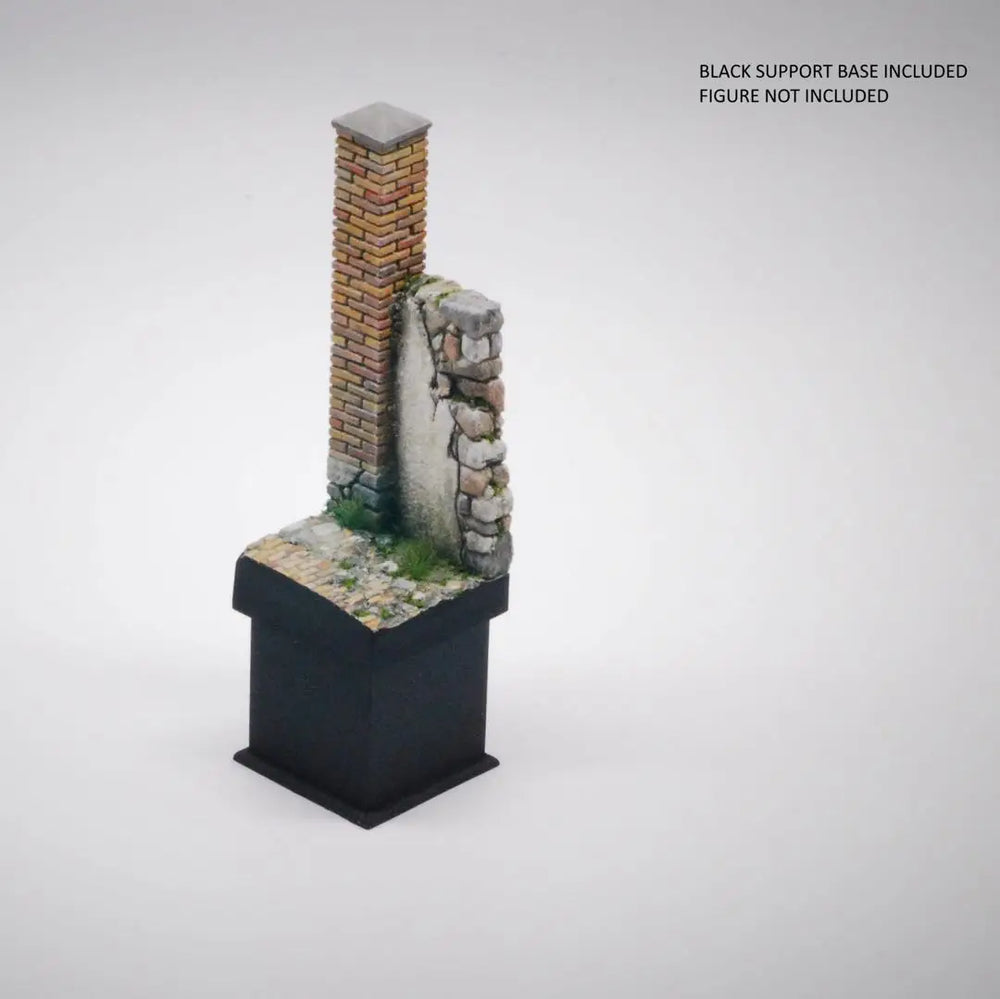 1/35 Medieval Ruined Tower, Resin Model Terrain Kit, Unpainted