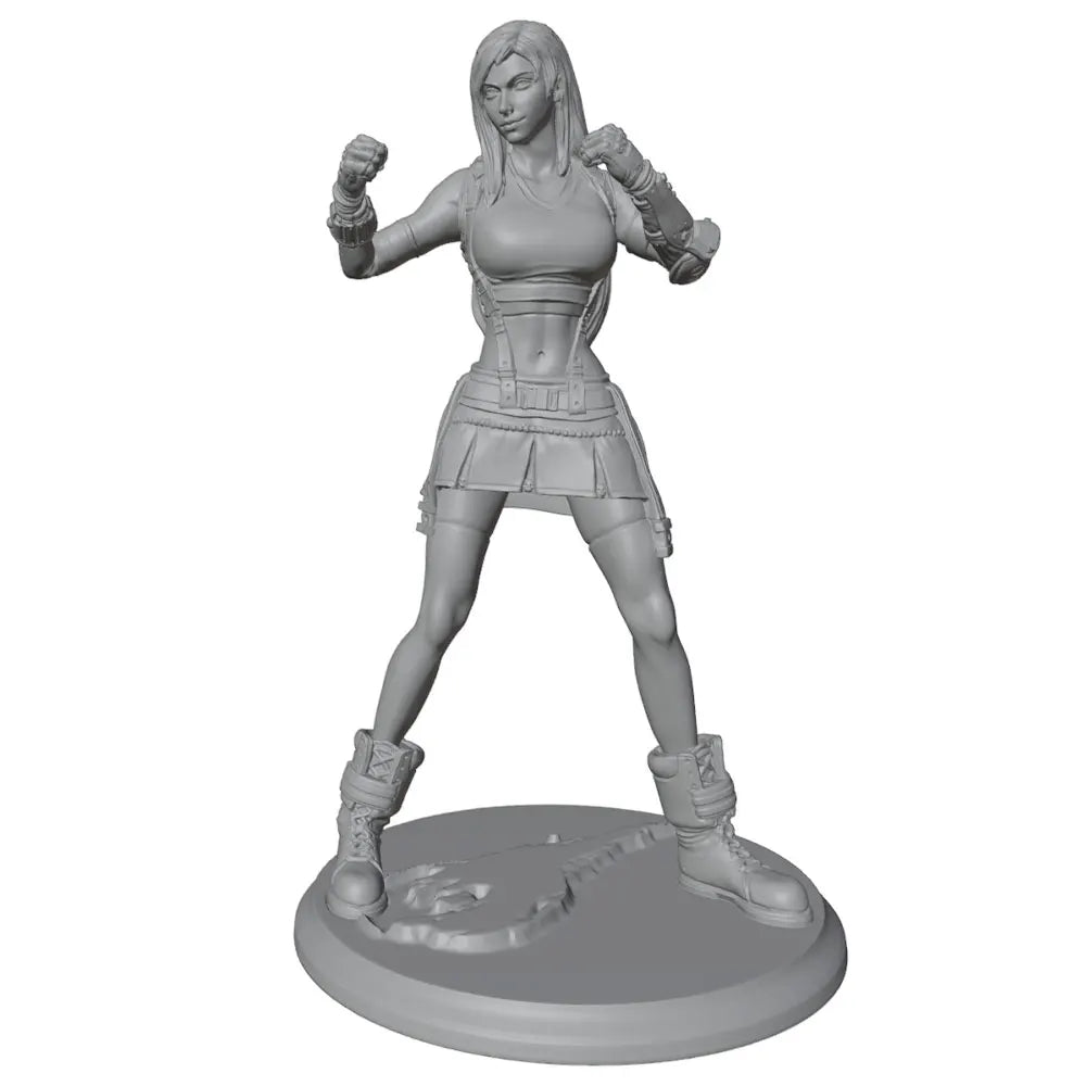 1/24 Sci-Fi Female Warrior Combat Gear, Resin Model Figure Kit, Unassembled and Unpainted
