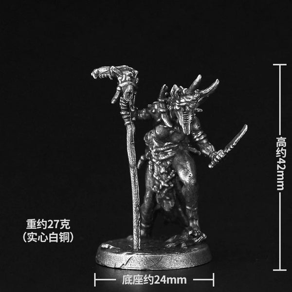 32mm Evil Demonic Ghosts, 6 Figures, Resin Model Figure Kit, Fantasy Theme, Unassembled and Unpainted