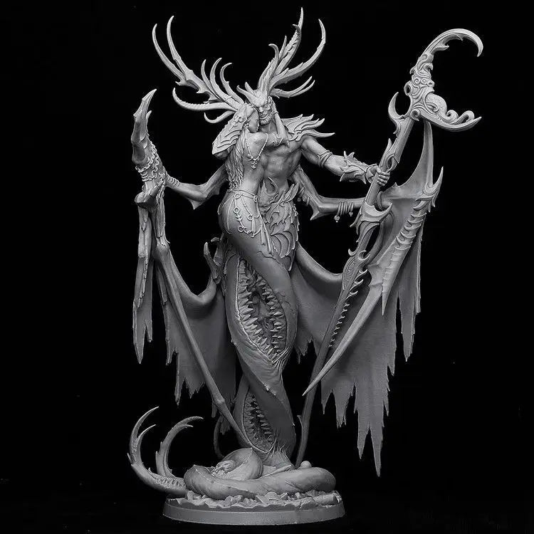 Desire Master, Resin Model Figure Kit, Fantasy Theme, Unassembled and Unpainted