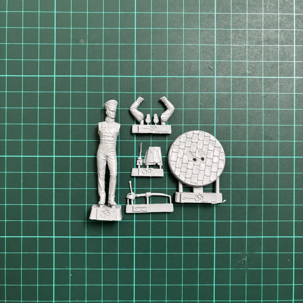 54mm Cold War Soviet Naval Officer, Resin Model Figure Kit, Unassembled and Unpainted